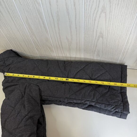 The North Face Women's Quilted Puffer Jacket Size S /P Grey Insulated Full Zip - Picture 11 of 12